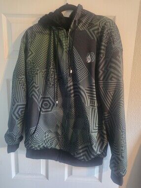 Threyda Corey Divine Camocubism Sherpa Hoodie